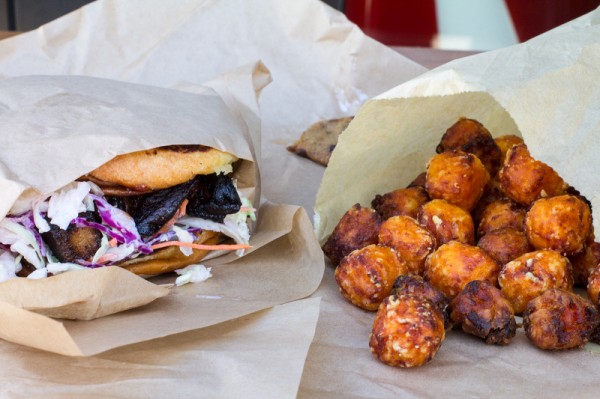 Abbot Kinney Chop Daddy's Pork Belly and Tots