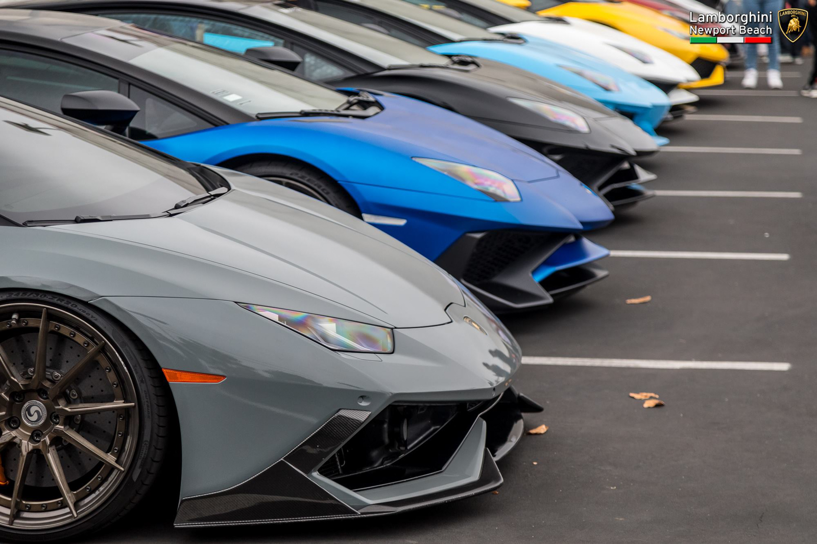 Bulls on Parade: Lamborghini Newport Beach Supercar Show