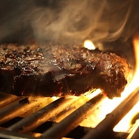 Grilling Steak Beef