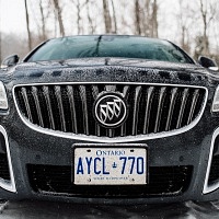 Black 2014 Buick Regal GS AWD Front