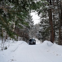 Black 2014 Buick Regal GS AWD Snow
