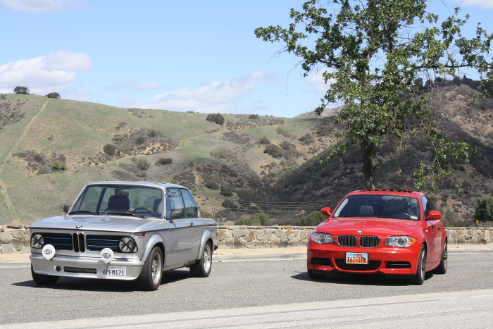 1970 BMW 2002 and 2012 BMW 135i