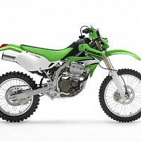 Kawasaki Custom KLX 300R Motorcycle Build