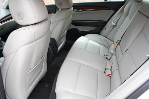 Cadillac ATS Rear Seat White Leather