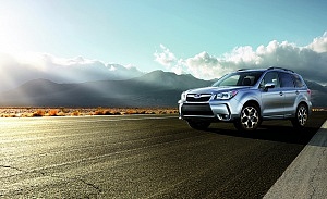 Silver 2016 Subaru Forester Front