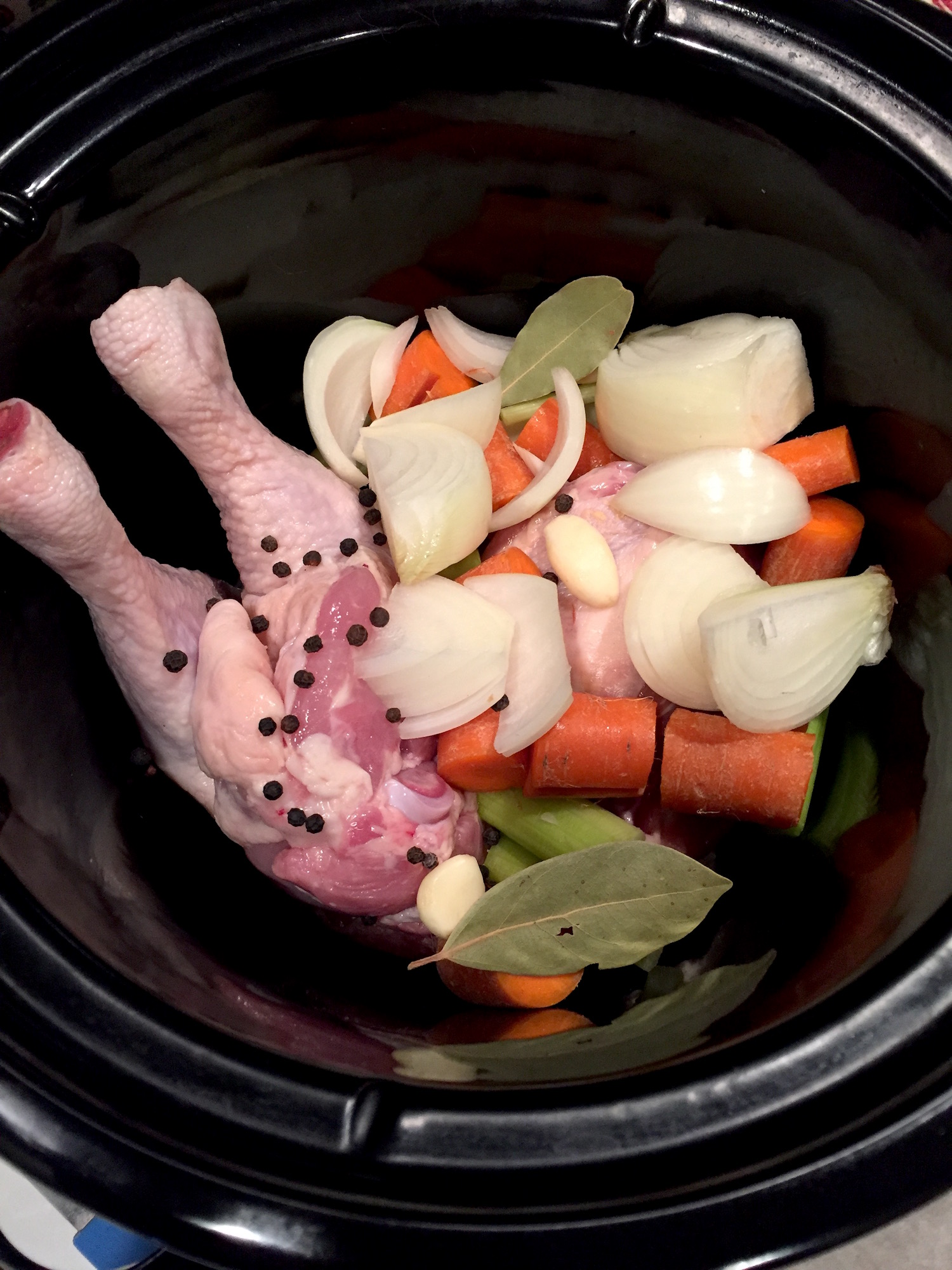 Making the Basics Chicken Stock FactoryTwoFour