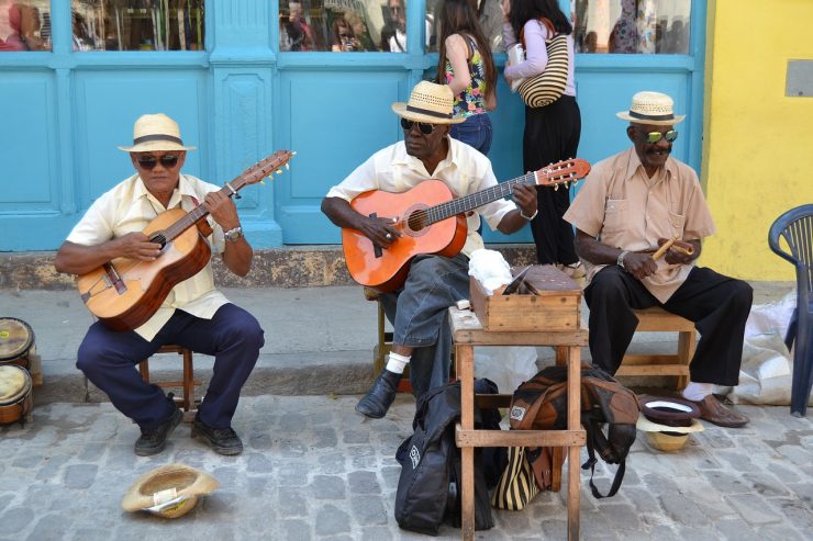 Street Performers in Havana, Cuba