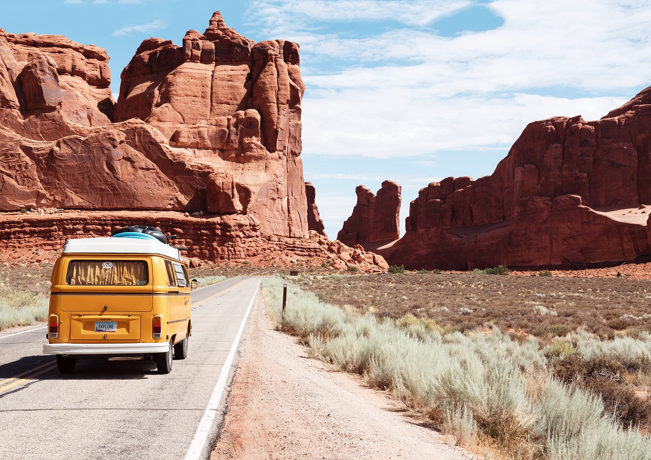 Trip Ideas Campervan in Arches National Park