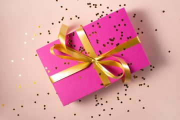 bff Cool Gift Ideas wrapped gift box