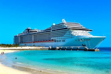 Vacation First Cruise white cruise ship on sea during daytime