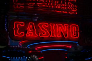 gambling rehab Keno games red online Casino neon sign turned on