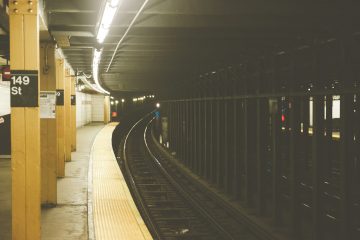 bronx black train rails